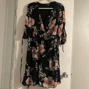 Black Floral Dress